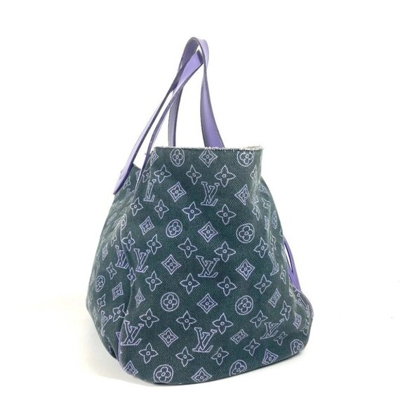 LOUIS VUITTON M95987 Beach line Cabas Ipanema GM Shoulder Tote Bag with Pouch - Picture 4 of 15